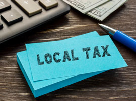 Local Tax + Finance Dashboard